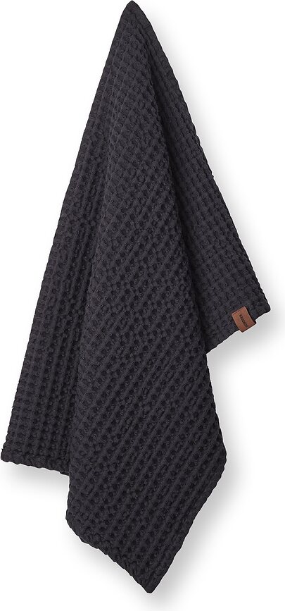 Humdakin Waffle Serviette 55 x 80 cm, couleur charbon