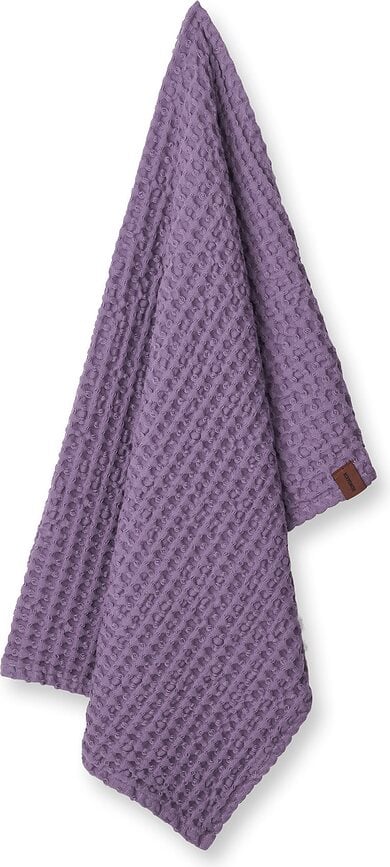 Humdakin Waffle Serviette de Toilette 55 x 80 cm, lilas