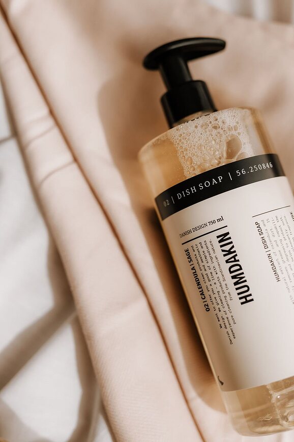 Humdakin Υγρό Πιάτων Καλέντουλα και Σάλβια, 750 ml