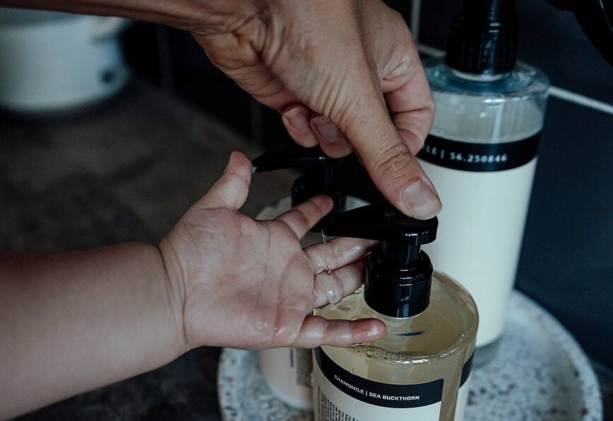 Jabón de Manos con Caléndula y Salvia Humdakin, 300 ml