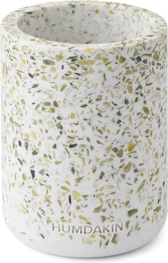 Jarrón de Terrazzo Humdakin, 14 cm, verde
