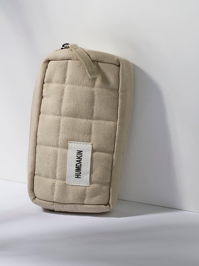 Neceser Humdakin, 16 cm, beige