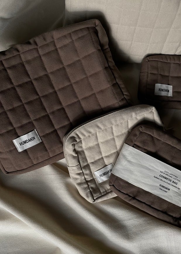 Neceser Humdakin, 20 x 28 cm, marrón