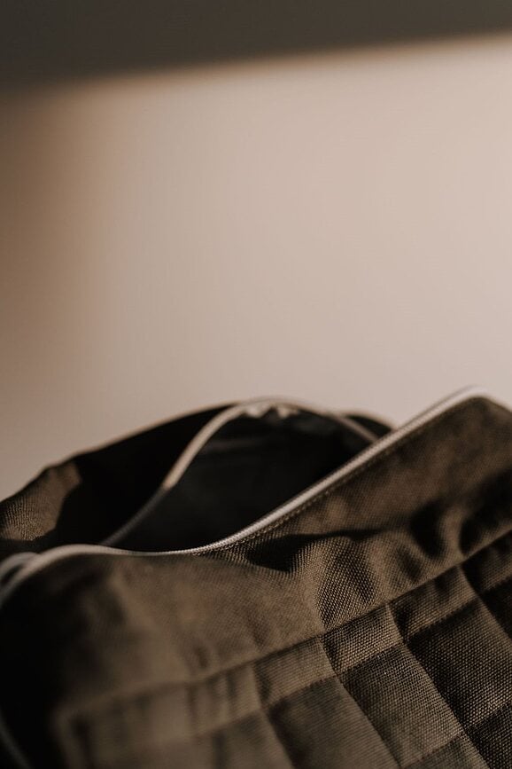 Neceser Humdakin, 20 x 28 cm, marrón