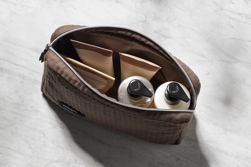 Neceser Humdakin, 28 cm, marrón