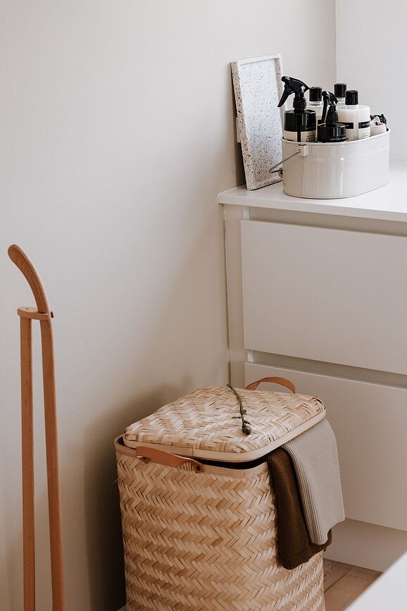 Organizador para productos de limpieza Humdakin System, beige