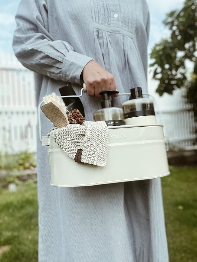 Organizador para productos de limpieza Humdakin System, beige