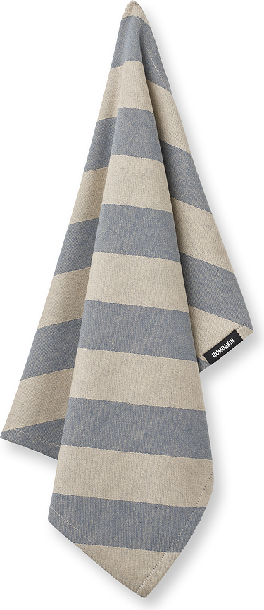 Panni da cucina Humdakin a strisce 45 x 70 cm celesti 2 pz.