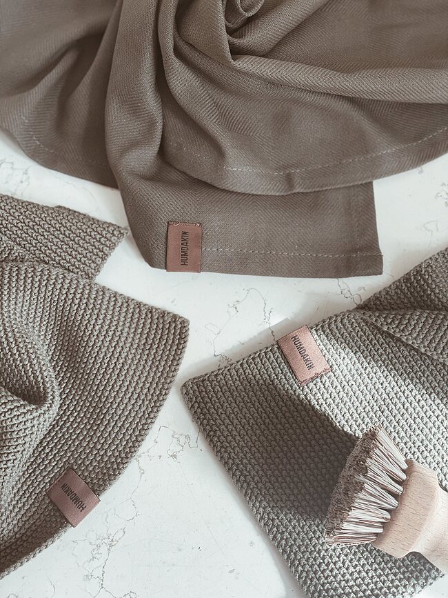 Paños de Cocina a cuadros Humdakin, 45 x 70 cm, 2 unidades