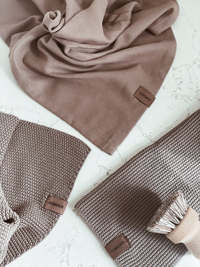 Paños de Cocina a cuadros Humdakin, 45 x 70 cm, 2 unidades