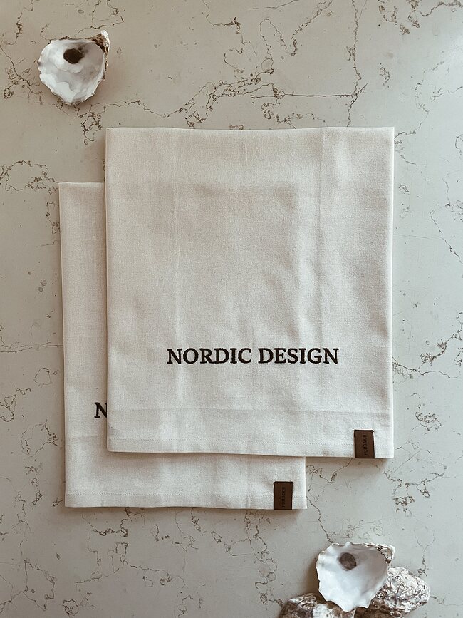 Paños de Cocina Humdakin Nordic Design de algodón, 45 x 70 cm, Pack de 2 unidades