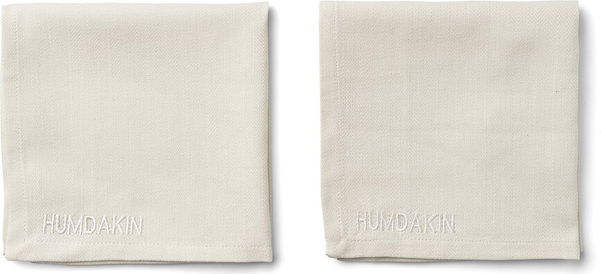 Servilletas Humdakin, 40 x 40 cm, color carbón, 2 unidades