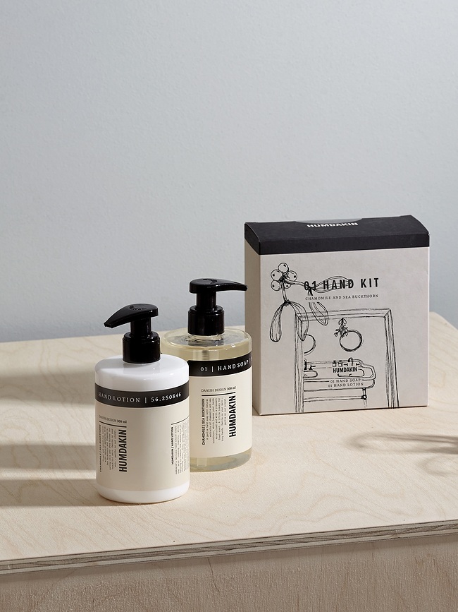 Set de Jabón y Bálsamo de Manos Humdakin Rhubrab & Birch, 2 x 300 ml, edición limitada