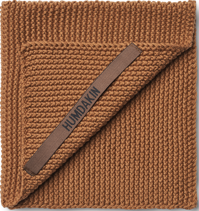 Strofinaccio Humdakin Knitted 28 x 28 cm marrone chiaro