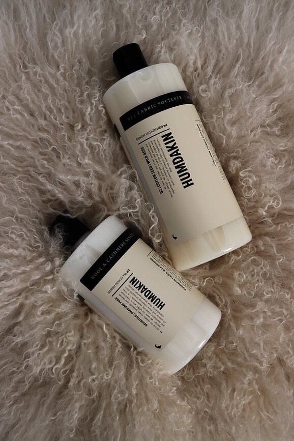 Suavizante para ropa Humdakin, Semilla de algodón y Rosa silvestre, 1000 ml