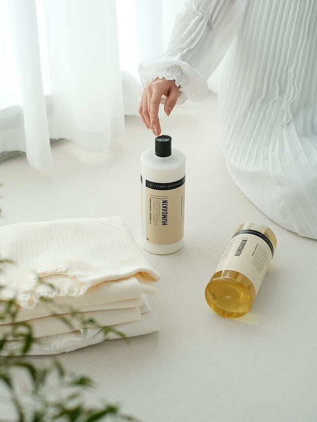 Suavizante para ropa Humdakin, Semilla de algodón y Rosa silvestre, 1000 ml