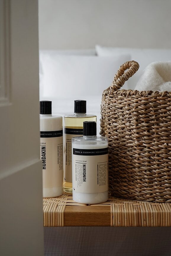 Suavizante para ropa Humdakin, Semilla de algodón y Rosa silvestre, 1000 ml