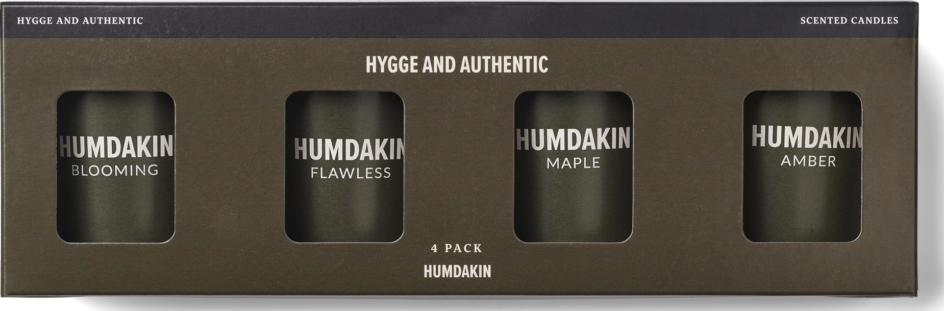Świece zapachowe Humdakin Hygge and Authentic 4 szt.