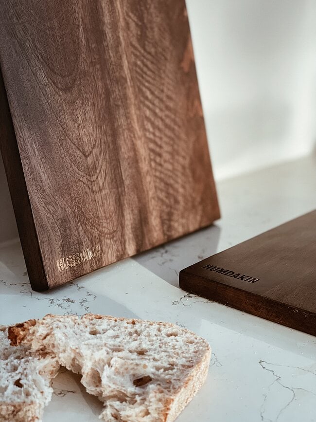 Tabla de Cortar y Servir Humdakin, de madera de mango, 16 x 31 cm