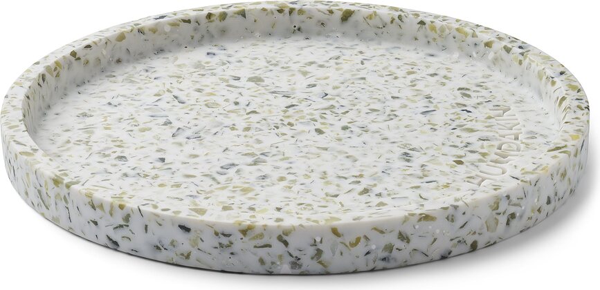 Taca dekoracyjna Humdakin Terrazzo 20 cm zielona
