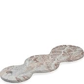 Tavă decorativă Humdakin Oslo Marble maro