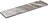 Tavola da portata Humdakin Stockholm Marble 14 x 55 cm marroncino