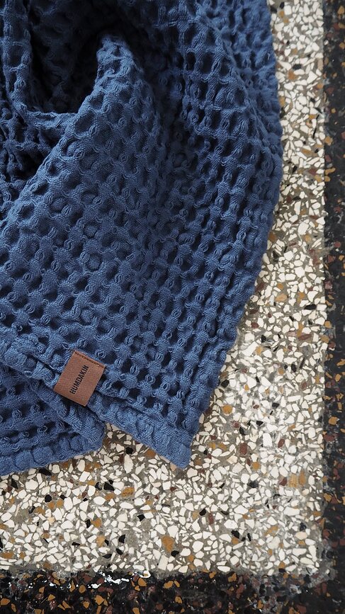 Toalla de Baño Waffle Humdakin, 70 x 135 cm, color crema