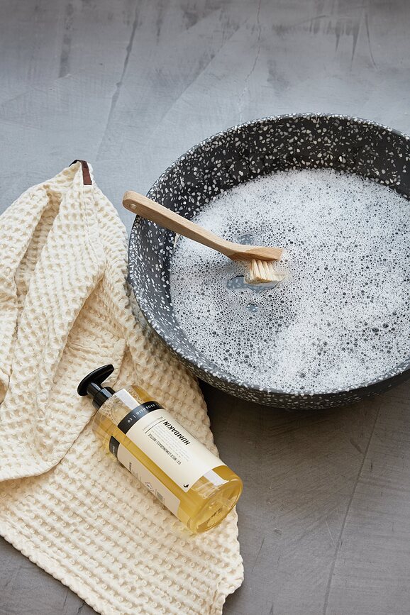 Toalla de Baño Waffle Humdakin, 70 x 135 cm, color crema