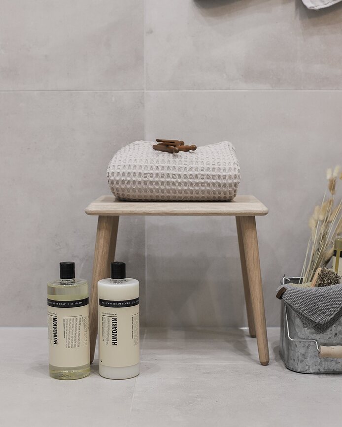 Toalla de Baño Waffle Humdakin, 70 x 135 cm, color crema