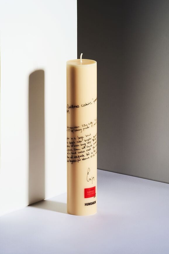 Vela Humdakin Christmas Recipe of Traditions, 25 cm
