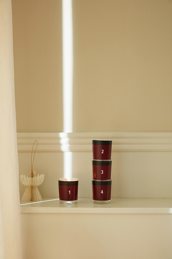 Velas aromáticas Humdakin Nordisk Jul, 4 unidades