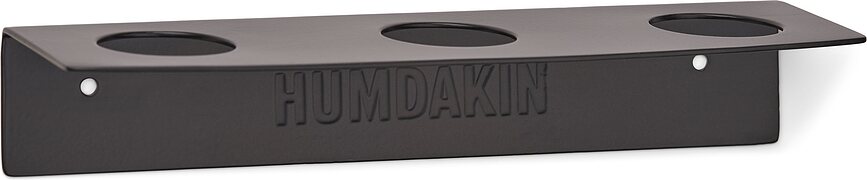 Вішак для ванної для пляшок Humdakin, чорний