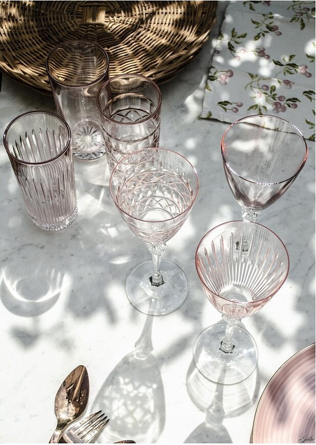 Copas de Vino Veranda, 250 ml, doradas, 3 unidades