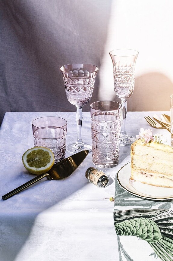 Huta Julia Čaša za vino 170 ml uzorak ananas