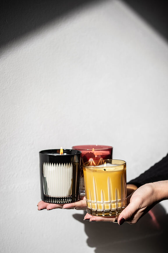 Huta Julia Cassablanca Passion Bougie Parfumée en cristal