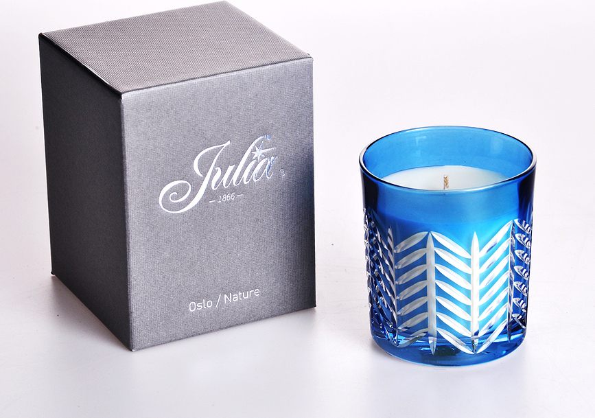 Huta Julia Oslo Nature Bougie parfumée en cristal