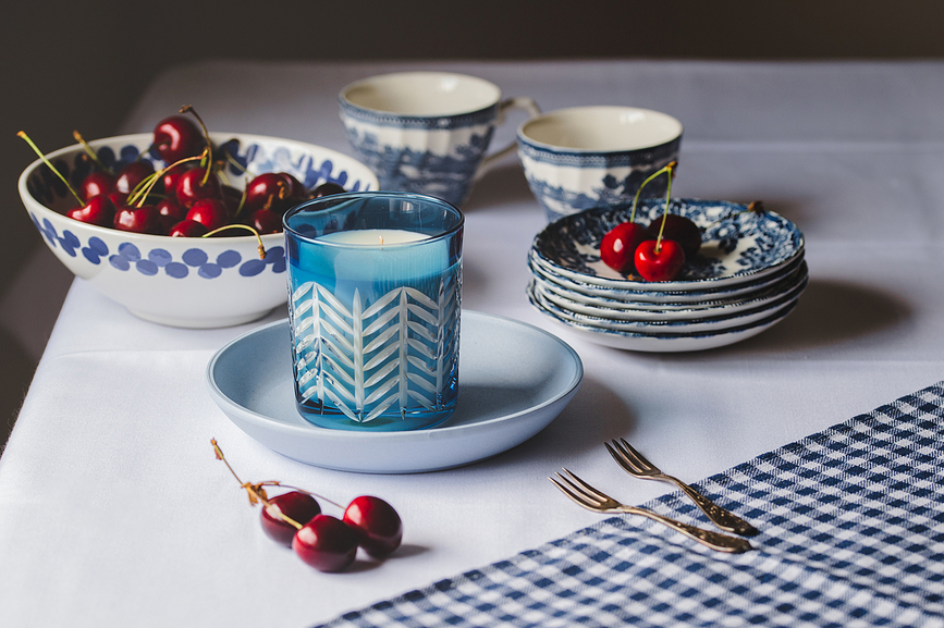 Huta Julia Oslo Nature Bougie parfumée en cristal