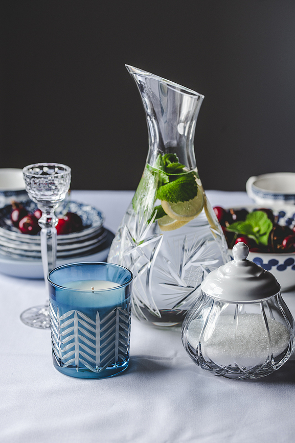 Huta Julia Oslo Nature Bougie parfumée en cristal