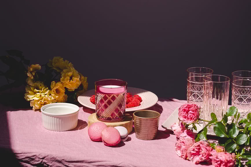 Huta Julia Paris Elegance Dišeča sveča, kristal