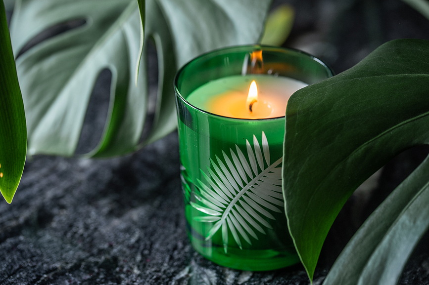 Huta Julia Rio De Janeiro Energy Bougie Parfumée, en cristal