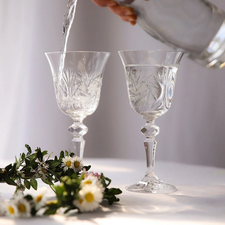 Kozarci za vino Młynek 220 ml, 6 kos