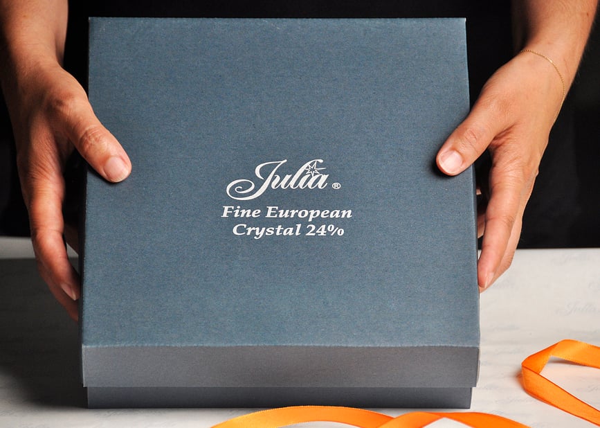 Symetric Carafe en cristal