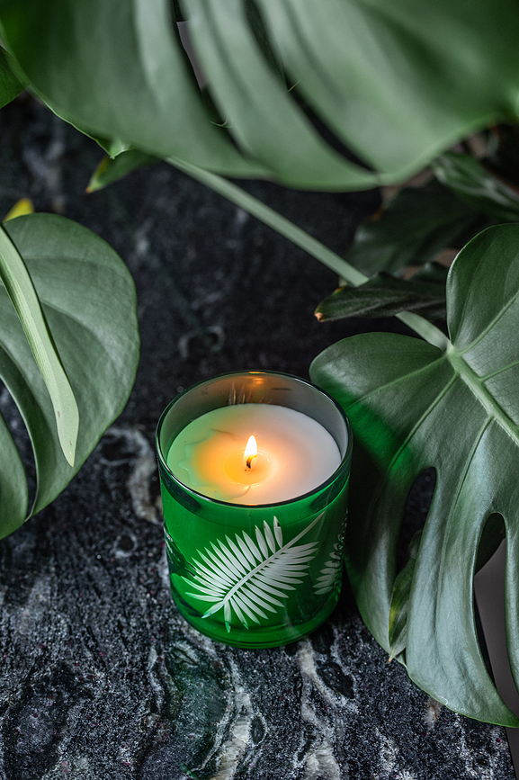 Vela aromática de cristal Huta Julia Rio De Janeiro Energy