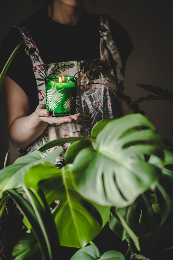 Vela aromática de cristal Huta Julia Rio De Janeiro Energy