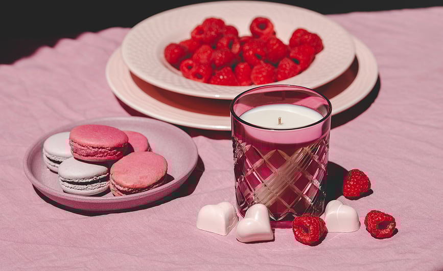 Vela aromática en cristal Huta Julia Paris Elegance