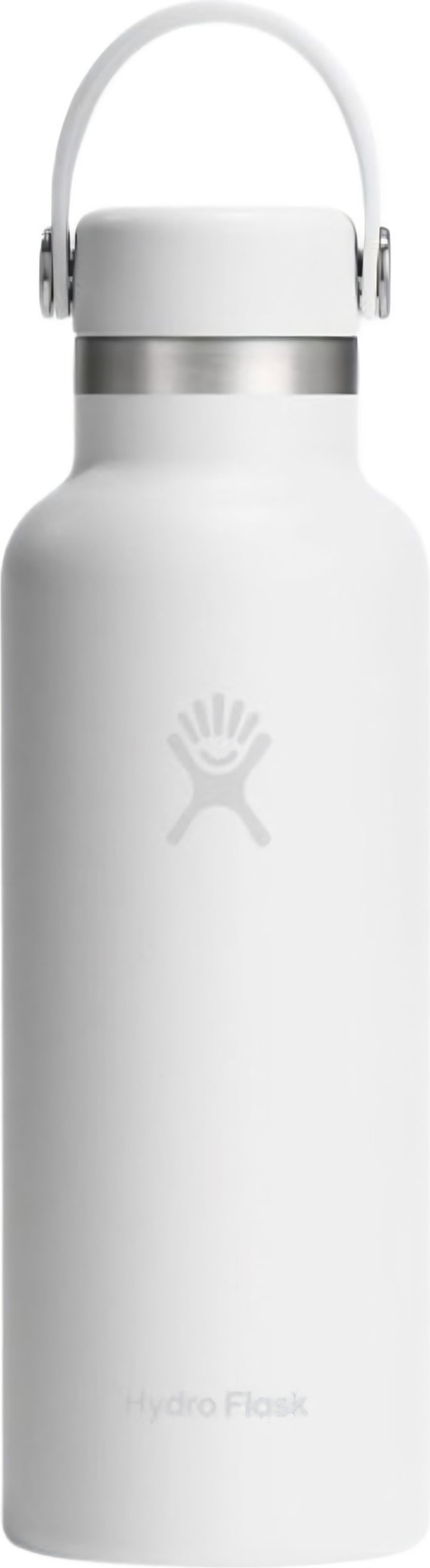 Hydro Flask Thermoflasche mit schmaler Öffnung 532 ml, White