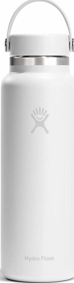 Hydro Flask Thermoflasche mit weiter Öffnung 1,183 l, White