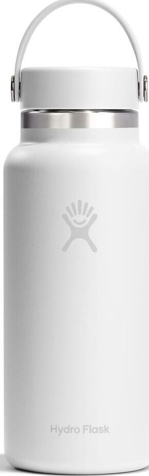Hydro Flask Thermoflasche mit weiter Öffnung 946 ml, White