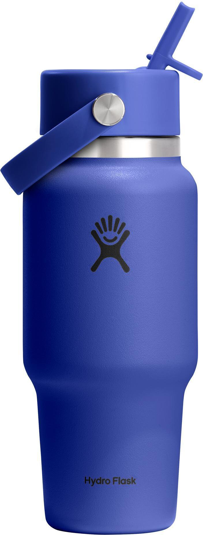 Travel Thermoflasche mit Strohhalm 710 ml, Capri Blue