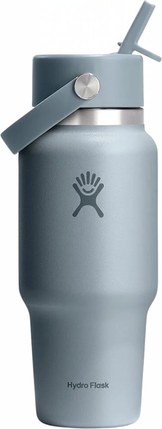 Travel Thermoflasche mit Strohhalm 710 ml